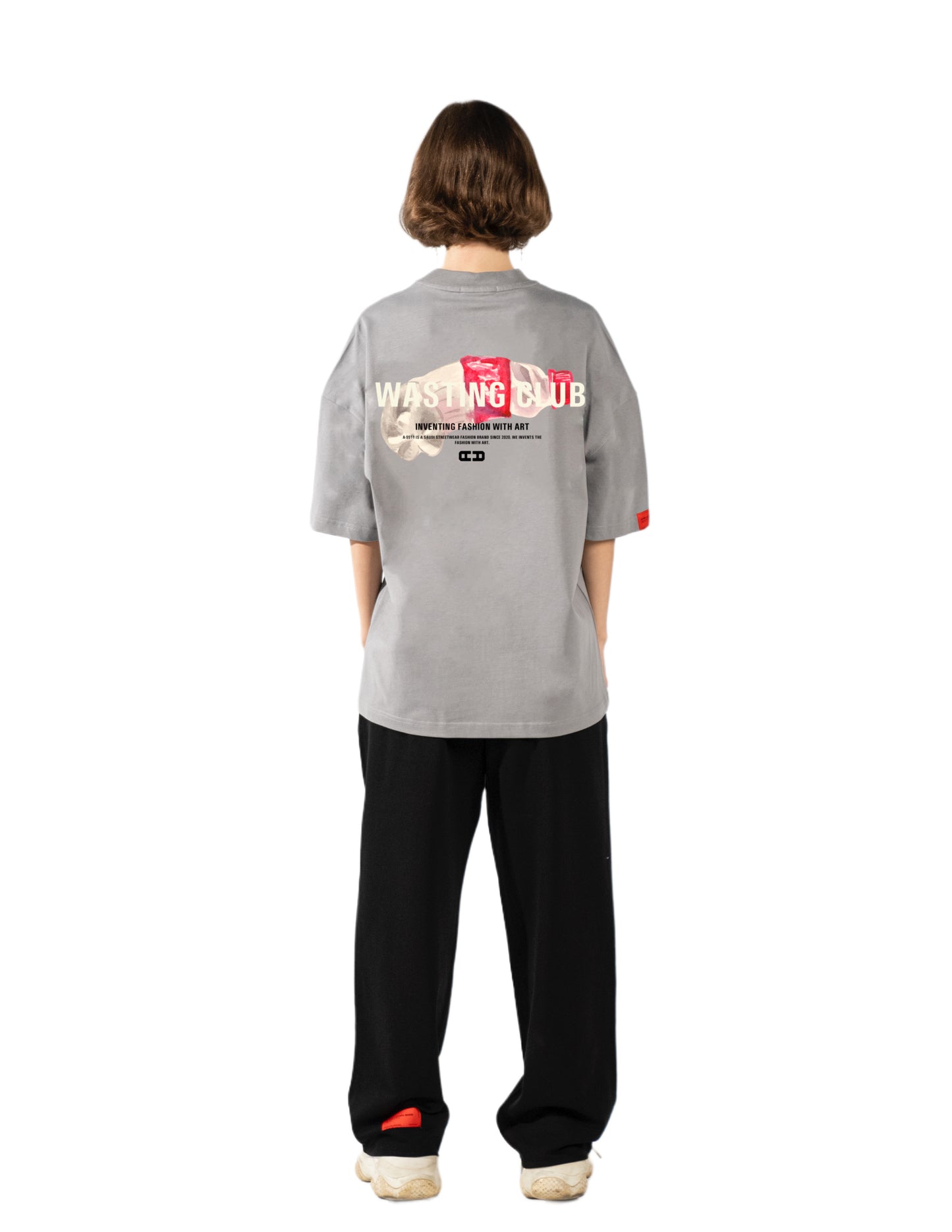 WASTING CLUB - GREY T-SHIRT