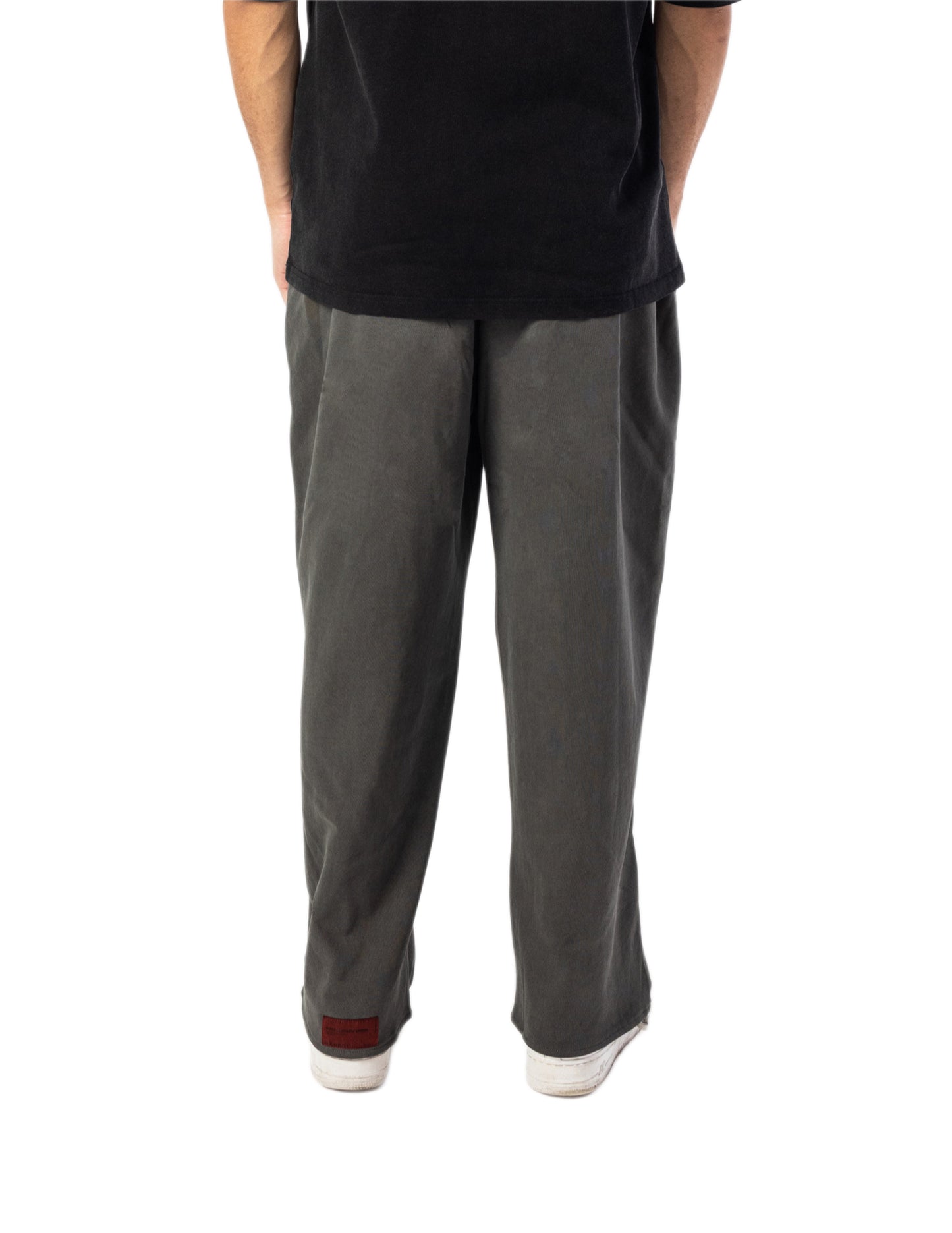 CLASSIC - GREY WIDE LEG PANTS