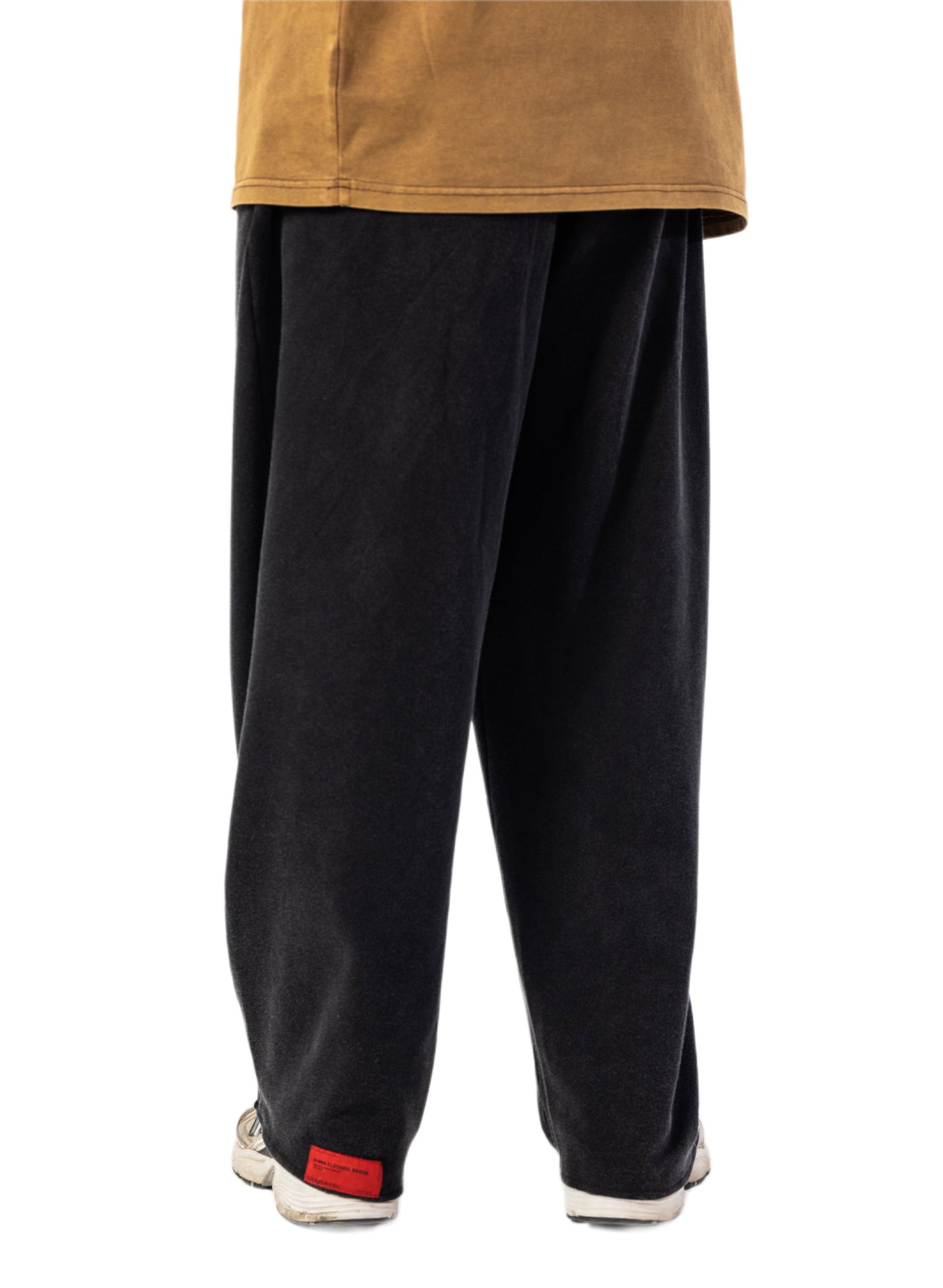 CLASSIC - WASHED BLACK WIDE LEG PANTS