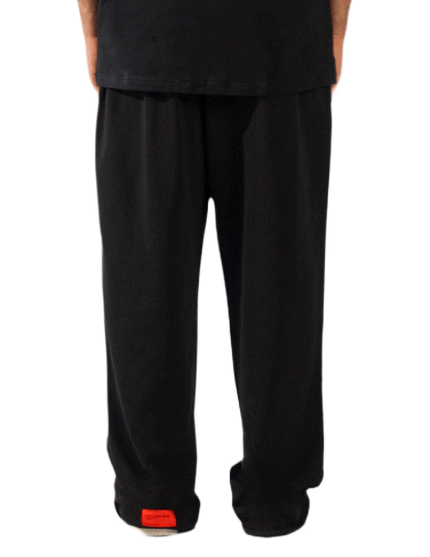 CLASSIC - BLACK WIDE LEG PANTS