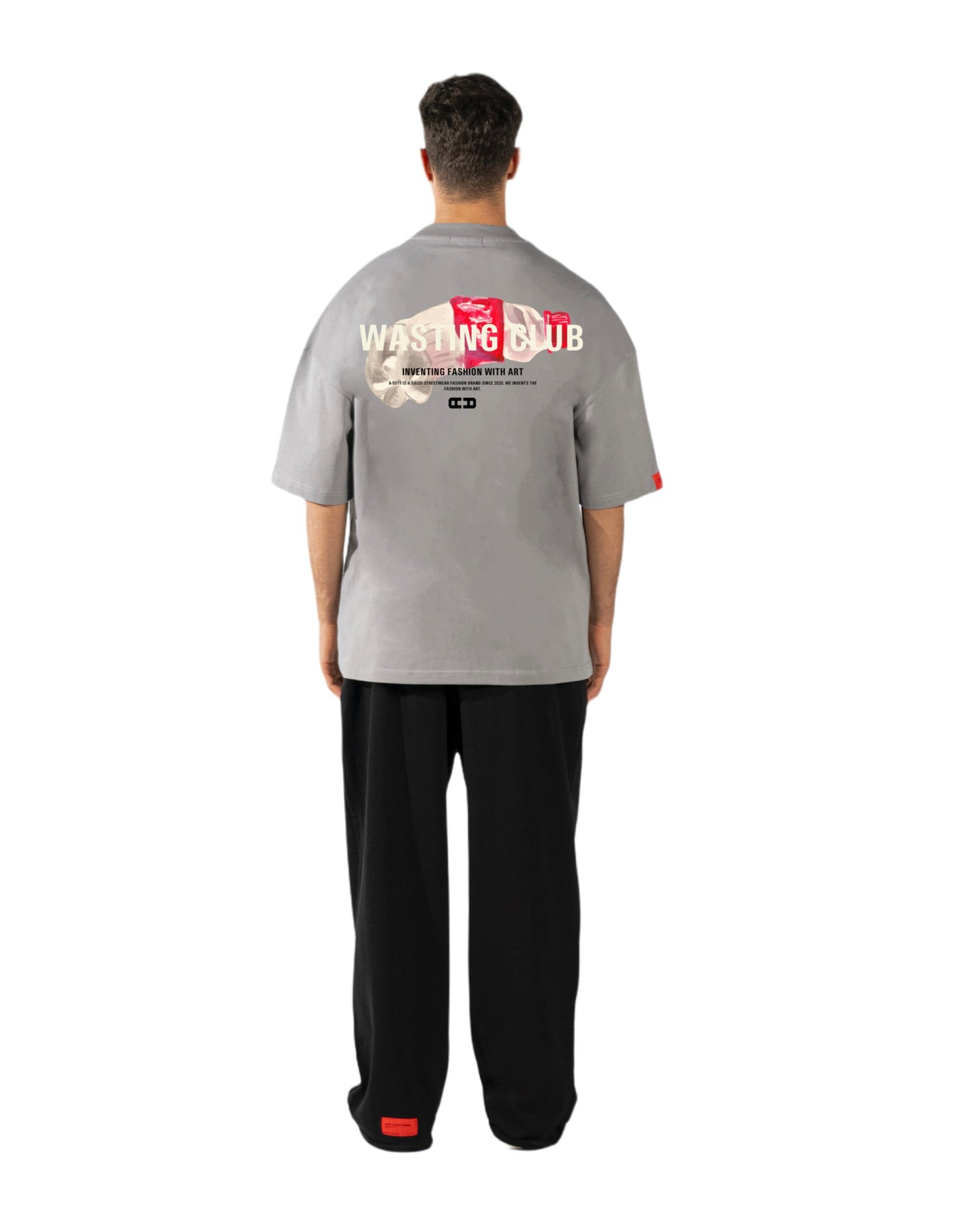 WASTING CLUB - GREY T-SHIRT